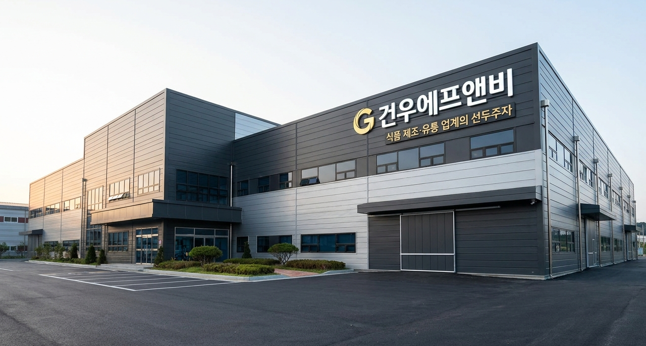건우에프앤비 회사 전경